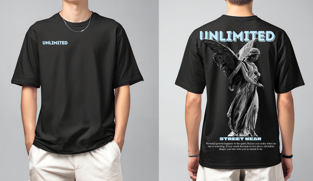 unlimted shirt blauw