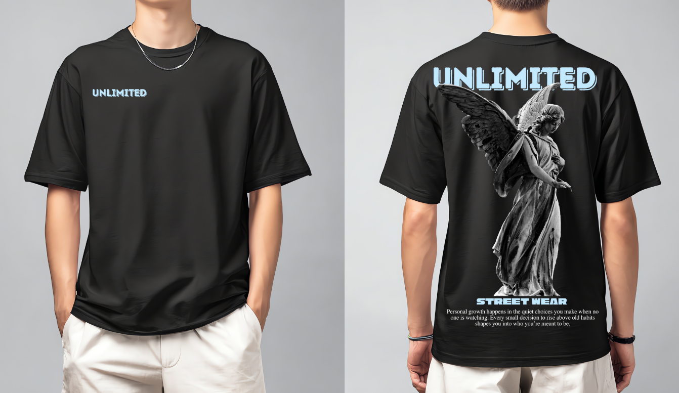 unlimted shirt blauw